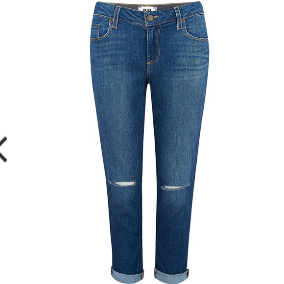 Paige Denim Jimmy Jimmy Crop Jeans - Picture 1 of 8